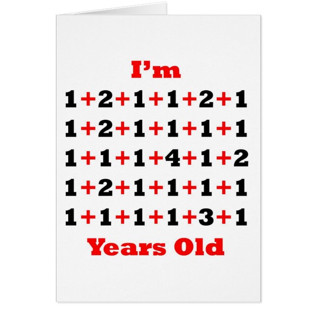 Cartão 40 anos de vermelho velho de B (Frente)