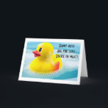 CARTÃO 40 LOOKS "JUST DUCKIE ON YOU" HAPPY BIRTHDAY<br><div class="desc">40 LOOKS "JUST DUCKIE ON YOU" IS A FUN CARD TO SEND AND WILL BE SURE TO BRIGHTEN UP THE DAY OF THE SPECIAL PERSON HAVING THEIR BIRTHDAY SOON!</div>