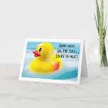 CARTÃO 40 LOOKS "JUST DUCKIE ON YOU" HAPPY BIRTHDAY<br><div class="desc">40 LOOKS "JUST DUCKIE ON YOU" IS A FUN CARD TO SEND AND WILL BE SURE TO BRIGHTEN UP THE DAY OF THE SPECIAL PERSON HAVING THEIR BIRTHDAY SOON!</div>