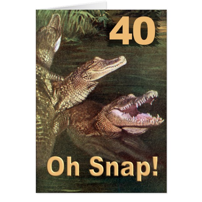 Cartão 40, oh pressão (Frente)