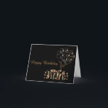 Cartão 40th Black Balloons Birthday | Diy Words<br><div class="desc">Note Card - 40th Birthday Invitation. ⭐This Product is 100% Customizable. Graphics and / or text can be added, deleted, moved, resized, changed around, rotated, etc... 99% of my designs in my store are done in layers. This makes it easy for you to resize and move the graphics and text...</div>