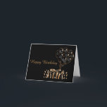 Cartão 40th Black Balloons Birthday | Diy Words<br><div class="desc">Note Card - 40th Birthday Invitation. ⭐This Product is 100% Customizable. Graphics and / or text can be added, deleted, moved, resized, changed around, rotated, etc... 99% of my designs in my store are done in layers. This makes it easy for you to resize and move the graphics and text...</div>