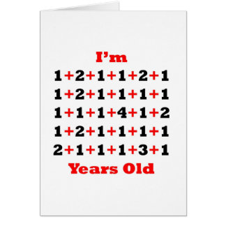 Cartão 41 anos de vermelho velho do preto