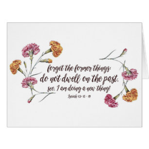 Cartão 43:18 de Isaiah - 19