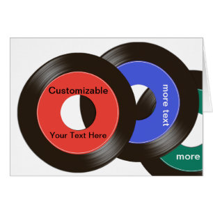 Cartão 45 registros customizáveis