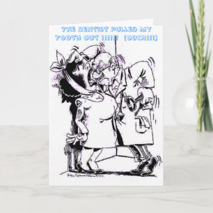 Cartão 4726a, O Dentista Puxou Meu Dente!!!!! ...