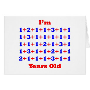 Cartão 49 anos velho!