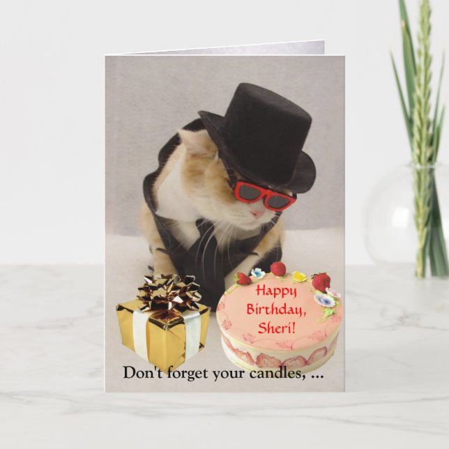 Cartão 4 de julho, aniversário (Frente)