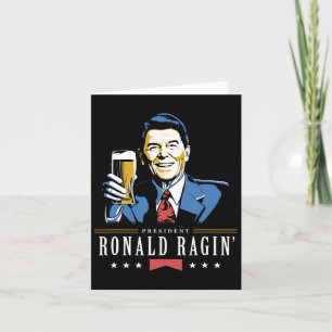 Cartão 4 De Julho Ronald Ragin Cerveja Divertida