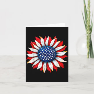 Cartão 4 De Julho Suower Bandeira Americana Patriótica