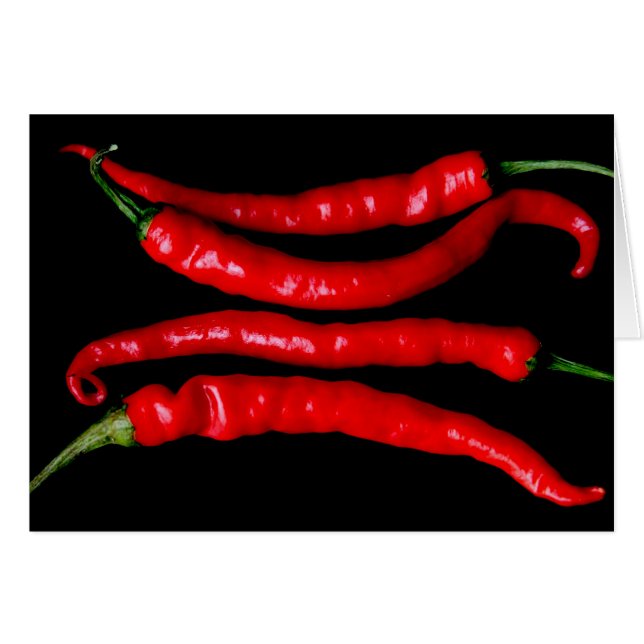Cartão 4 Gccnm Red Chilies (Frente Horizontal)