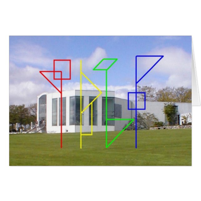 Cartão 4 Pinguins (Frente Horizontal)