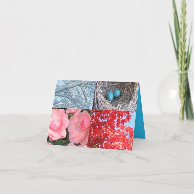 Cartão 4 Seasons Note Card (Frente)