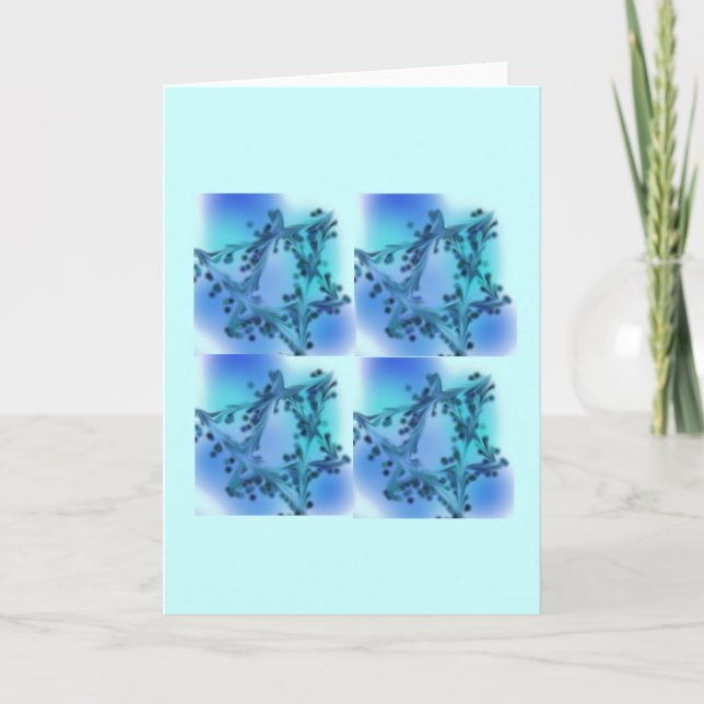 Cartão 4 Stars of David (Frente)