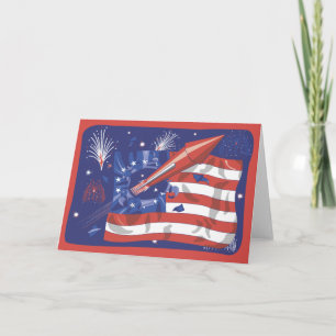 Cartão 4th of July Celebration