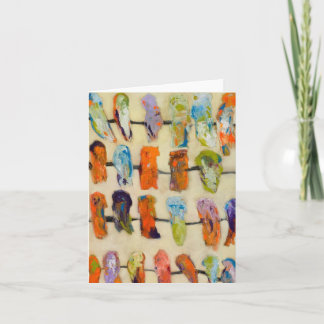 Cartão 4x6 blank notecard original art