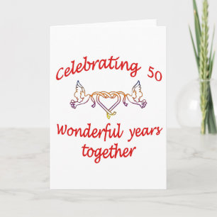 CARTÃO 50º. ANIVERSÁRIO