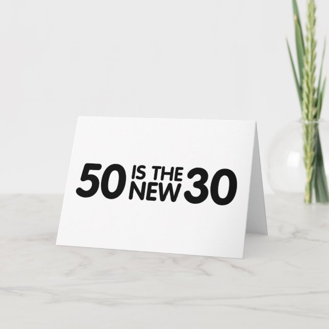 Cartão 50º aniversário (Frente)