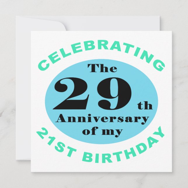 Cartão 50º aniversário do Humor (Frente)