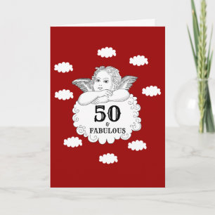 Cartão 50 and Fabulous 50th Birthday celebration