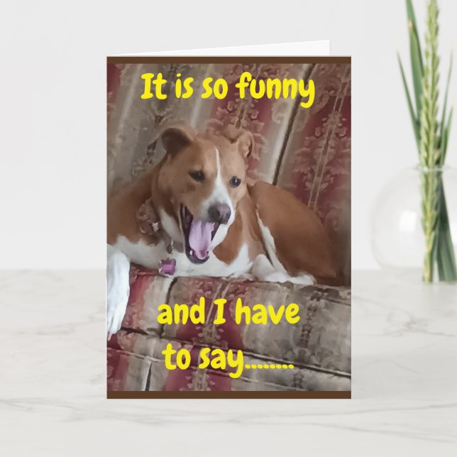 CARTÃO "50 CERTEZA QUE ESTÁ BEM EM VOCÊ", DIZ PUP (Frente)