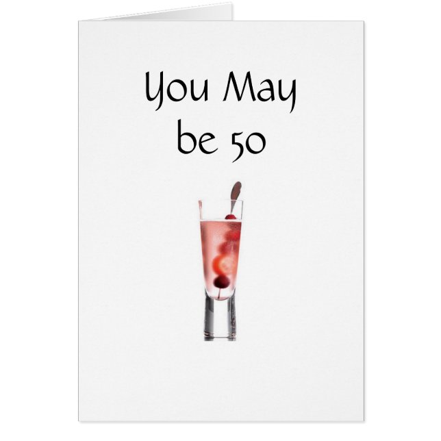 CARTÃO 50 E VOCÊ AINDA PODE MISTURÁ-LA (Frente)