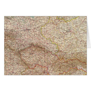 Cartão 5152 Alemanha, Polônia, Checoslováquia