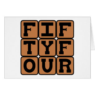 Cartão 54, Número 54