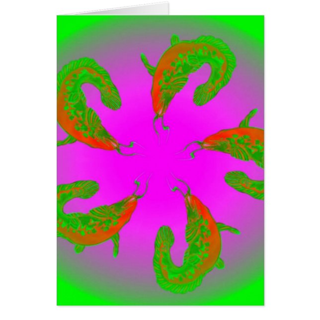 Cartão 5 Peixe-Gato Sortudo #2 (Frente)