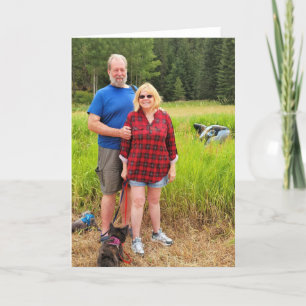 Cartão 5"x7" Folded Card Farm Photobomb