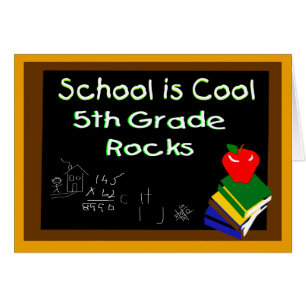 Cartão 5o A escola primária é legal
