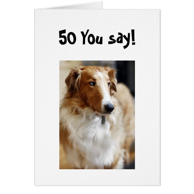 CARTÃO 5O VOCÊ DIZ! (Frente)