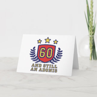 Cartão 60º aniversário