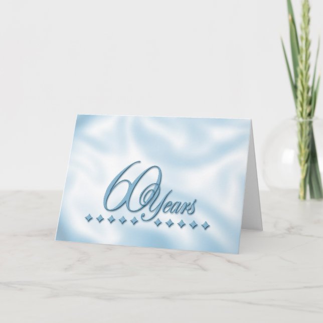 Cartão 60º aniversário (Frente)