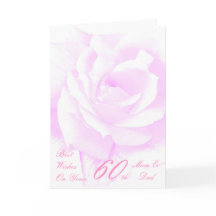 60º aniversário de casamento Mãe e Pai Roxo