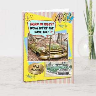 Cartão 60º aniversário! Nossa, a mesma idade que este Che