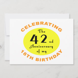Cartão 60º presente de aniversário