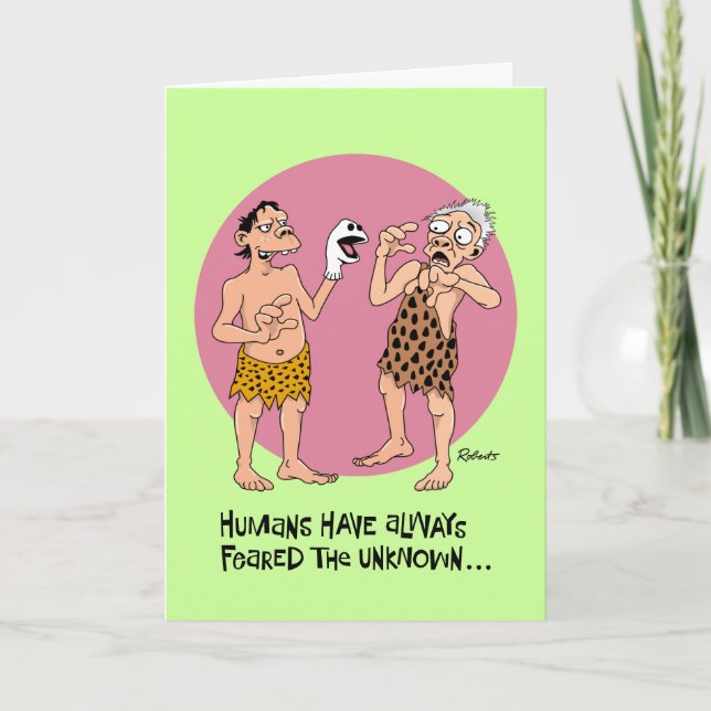 Cartão 60.º aniversário: Medo Primário (Frente)