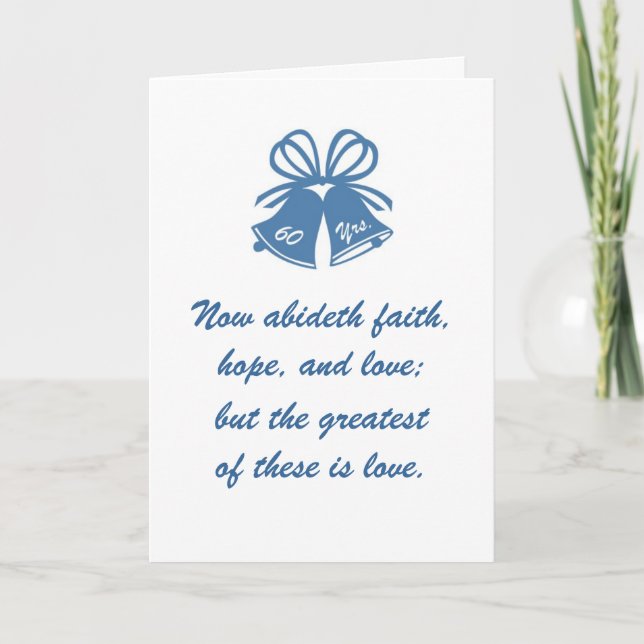 Cartão 60 anos de amor (Frente)