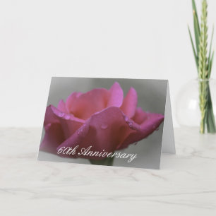 Cartão 60th Anniversary Greeting Card