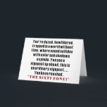 Cartão 60th Birthday<br><div class="desc">60th Birthday Gifts,  60th Apparel,  60 Buttons and 60th Birthday Mugs!</div>