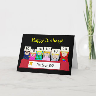 Cartão 60th Birthday Customizable