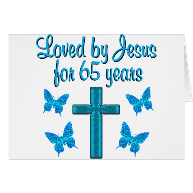 CARTÃO 65º AMOR JESUS (Frente horizontal)