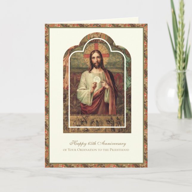 Cartão 65.o ANIVERSÁRIO PRINCIPAL (Frente)