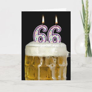 Cartão 66.o Aniversário da Cerveja