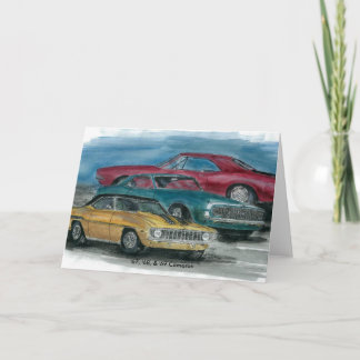 Cartão 67, 68, 69 CAMAROS card