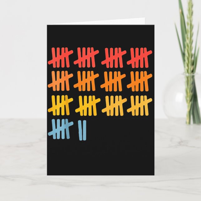 Cartão 67 Counting Math Teacher Mathematics 67th Number  (Frente)