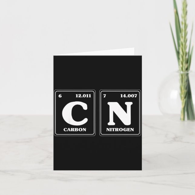 Cartão 67 Meme Funny Teacher Science Periodic Table Retro (Frente)