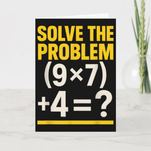 Cartão 67 Meme Professor de Matemática Engraçado Escola 6