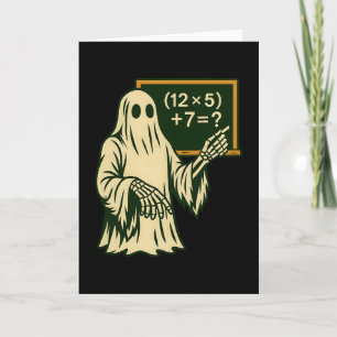Cartão 67 Professora Halloween Fantasma Seis Sete Meme Br